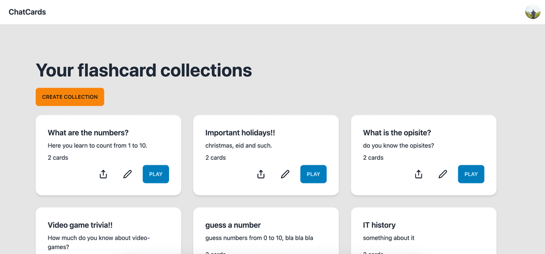 image of ChatCards